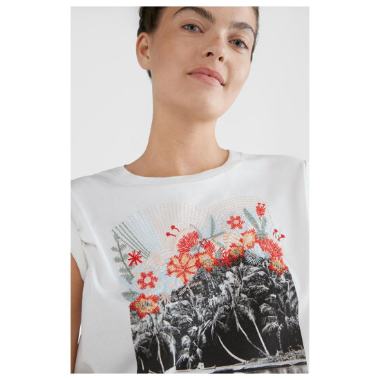 O'neill Γυναικεία κοντομάνικη μπλούζα Palm T-Shirt